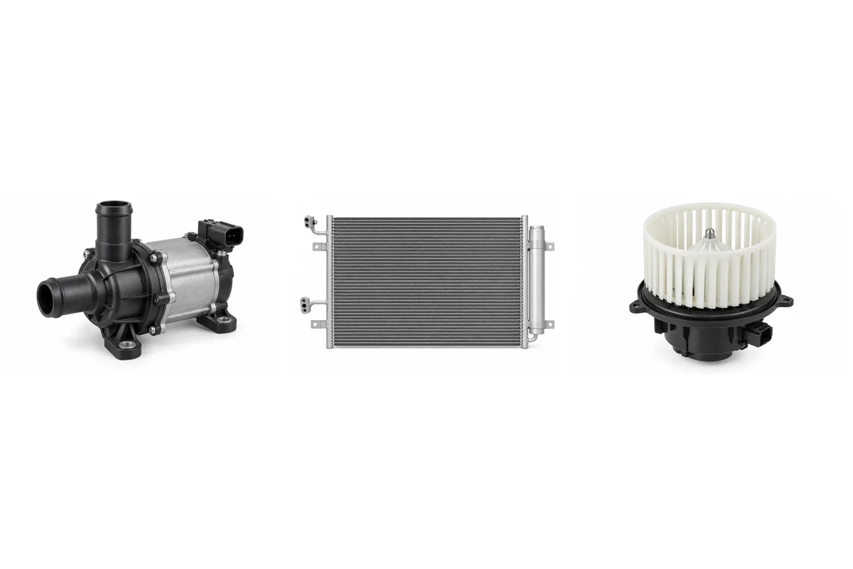 Atto 3 Cooling & Heat-Pump Circuits component reference