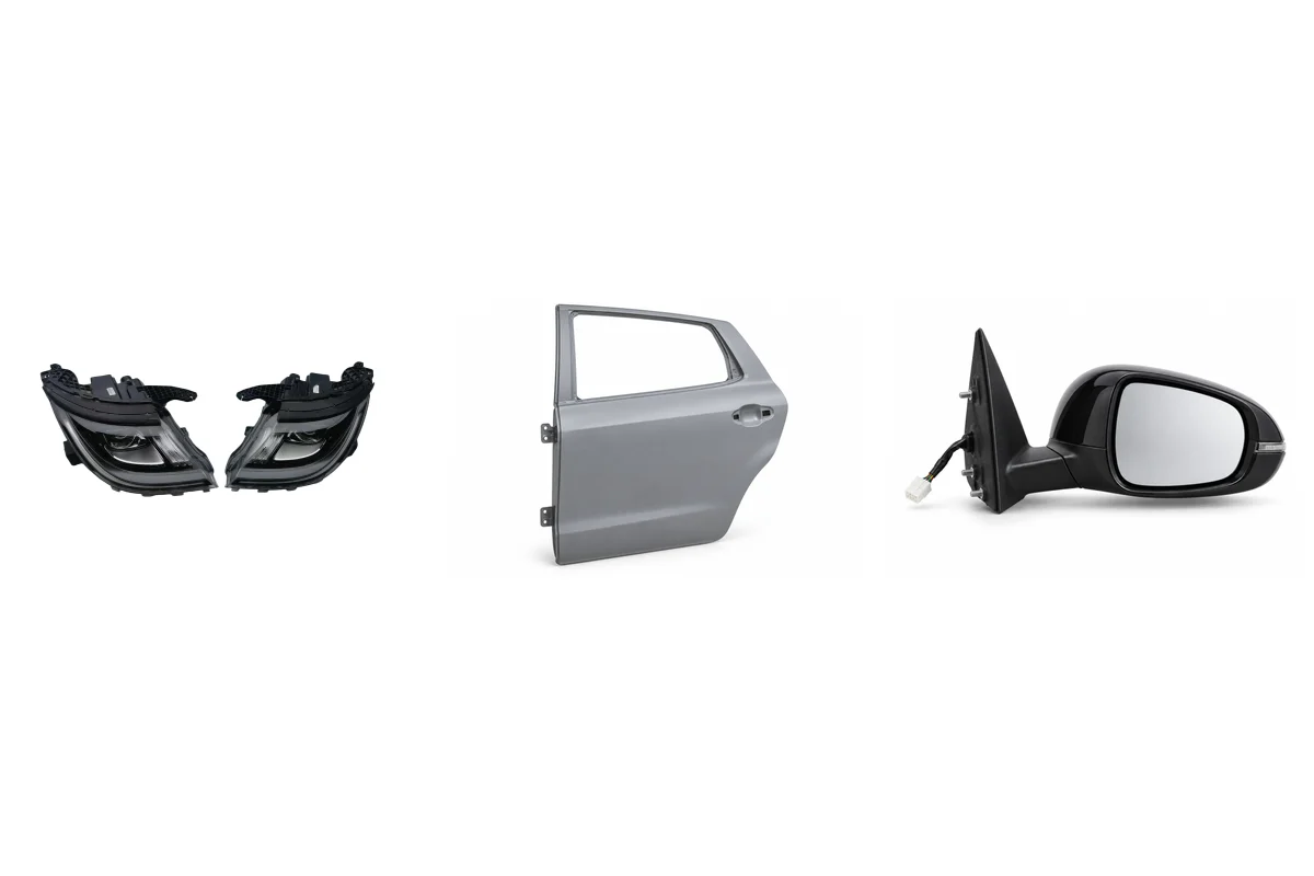 Dolphin Body, Lighting & Door Identification component reference