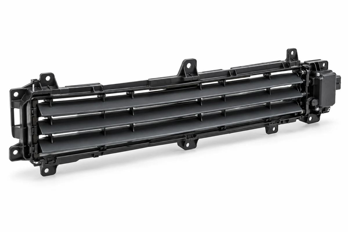 BYD Seal active grille shutter — component illustration