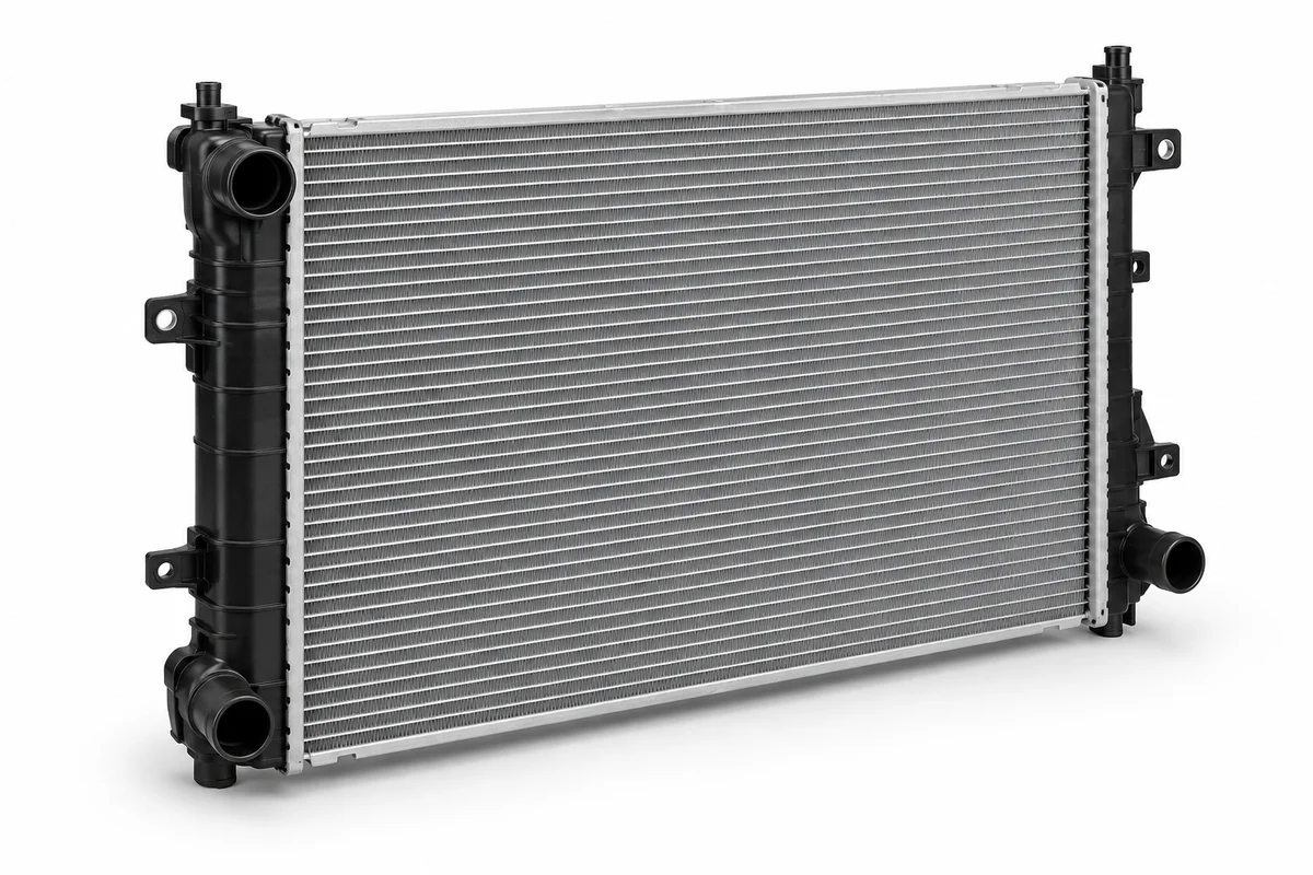 BYD Seal motor cooling radiator — component illustration