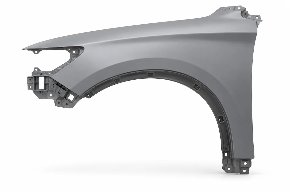 BYD Song Plus fender assembly reference