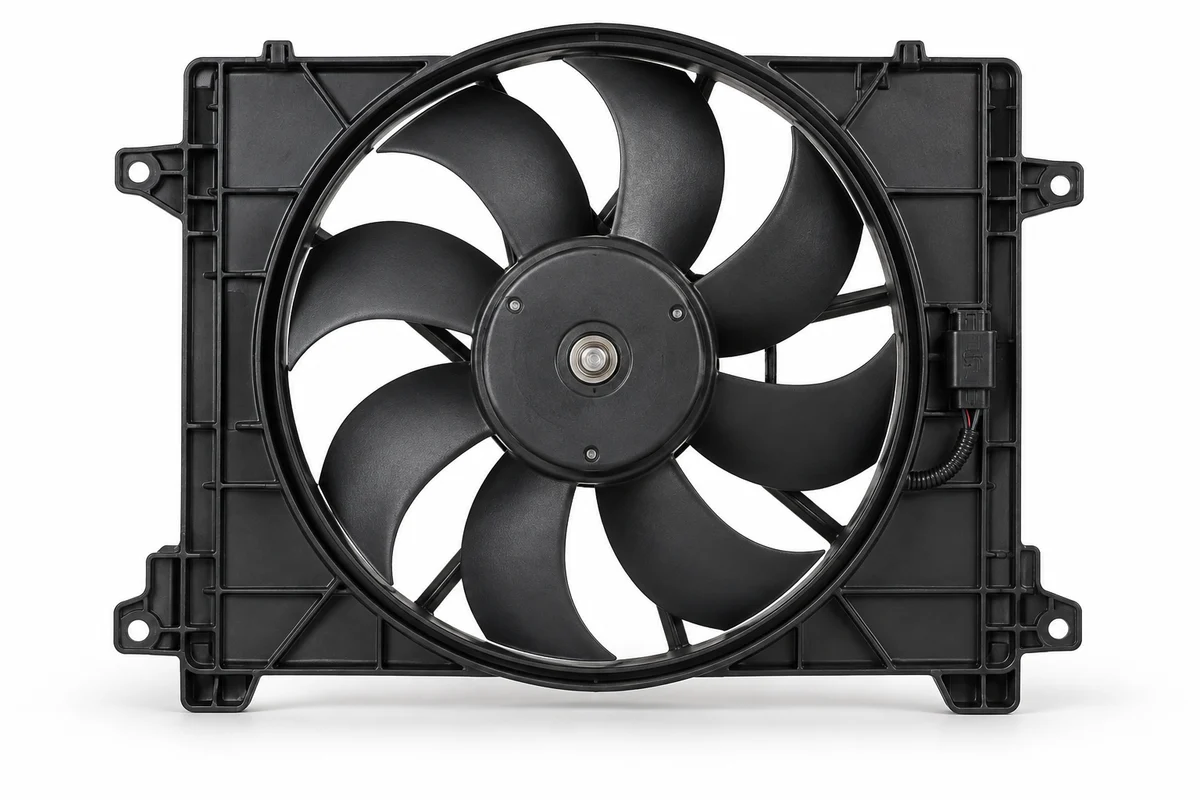 BYD Song Plus radiator cooling fan assembly reference