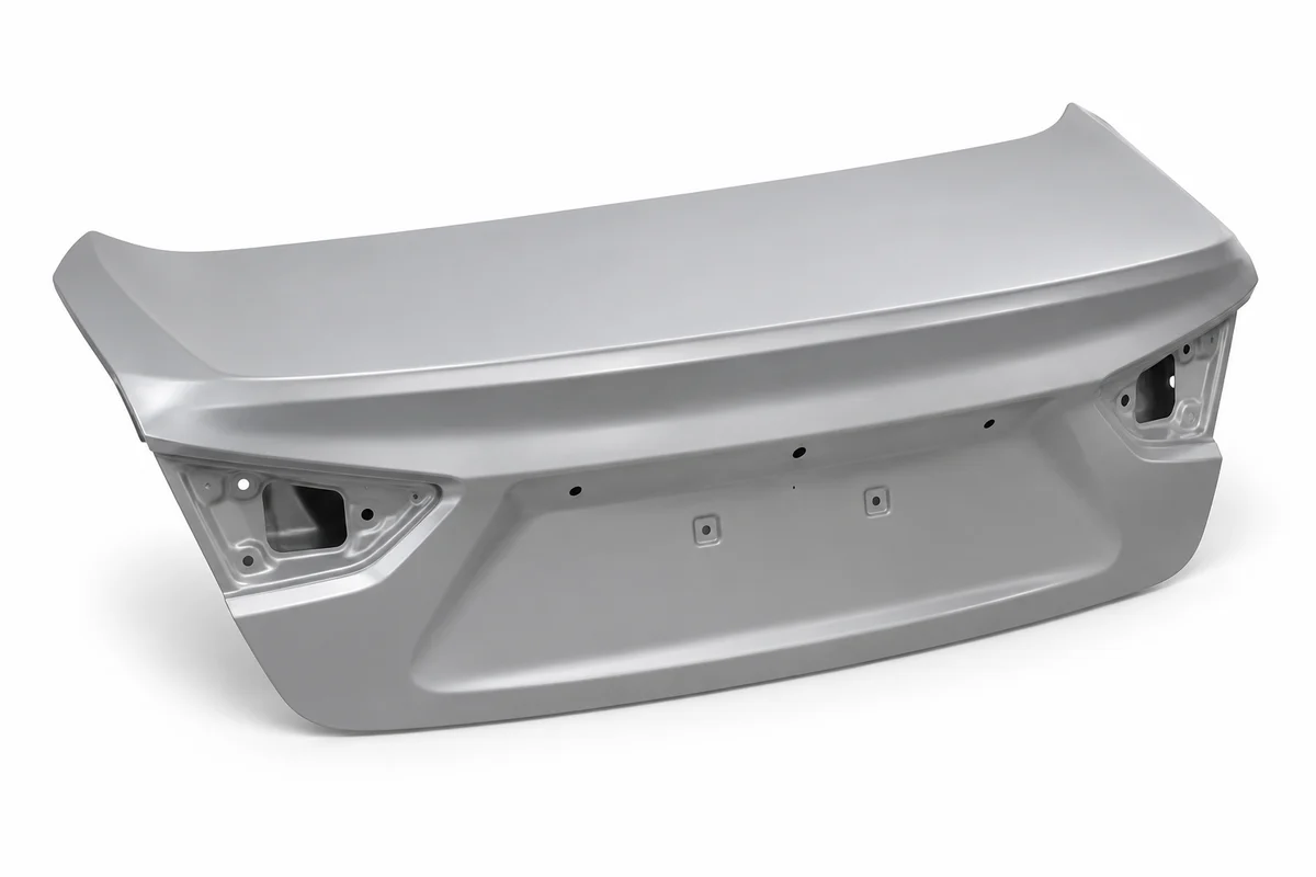 Arrizo 5 / Pro sedan body/equipment assembly-type reference; other numbered bodies remain separate: trunk lid / boot lid