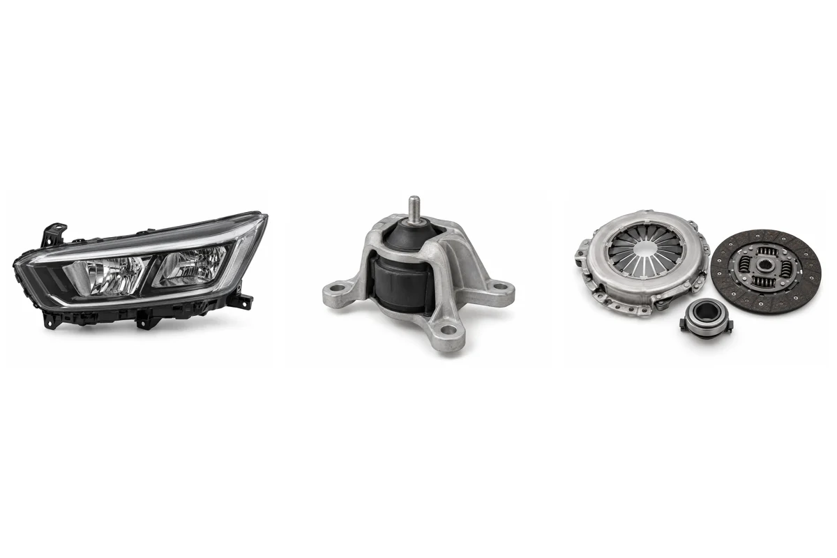 headlights, engine mount, manual clutch kit for Tiggo 4 assembly comparison