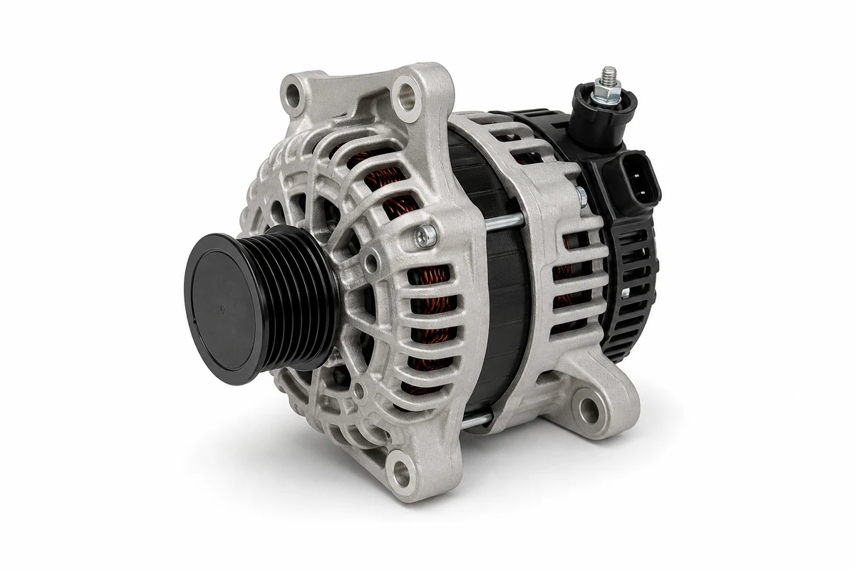 Hyundai Elantra Alternator replacement part identification image