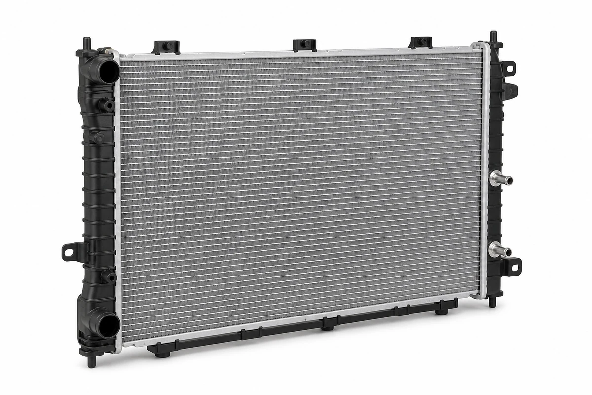 Hyundai Elantra Radiator replacement part identification image