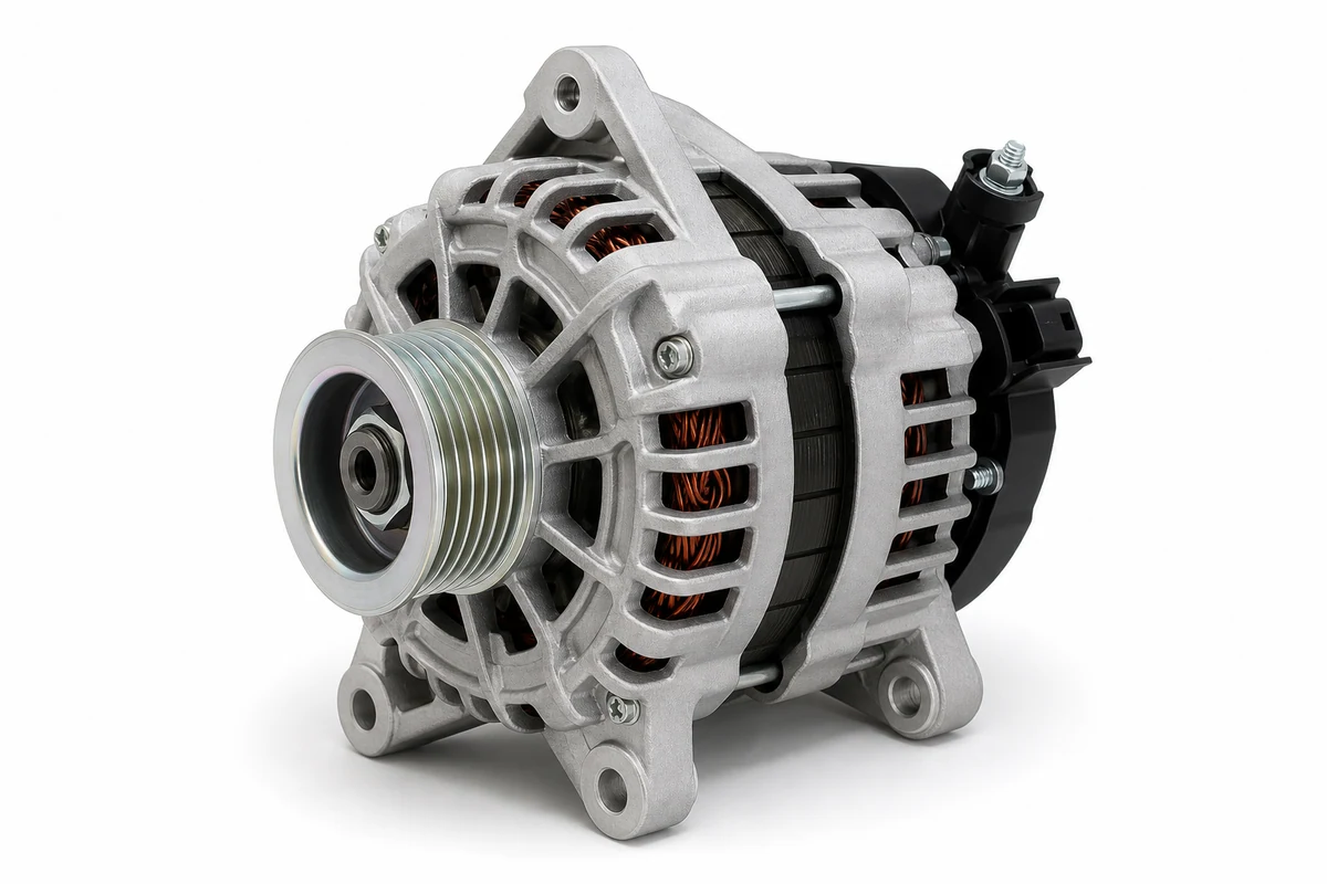 Hyundai Santa Fe Alternator replacement part identification image