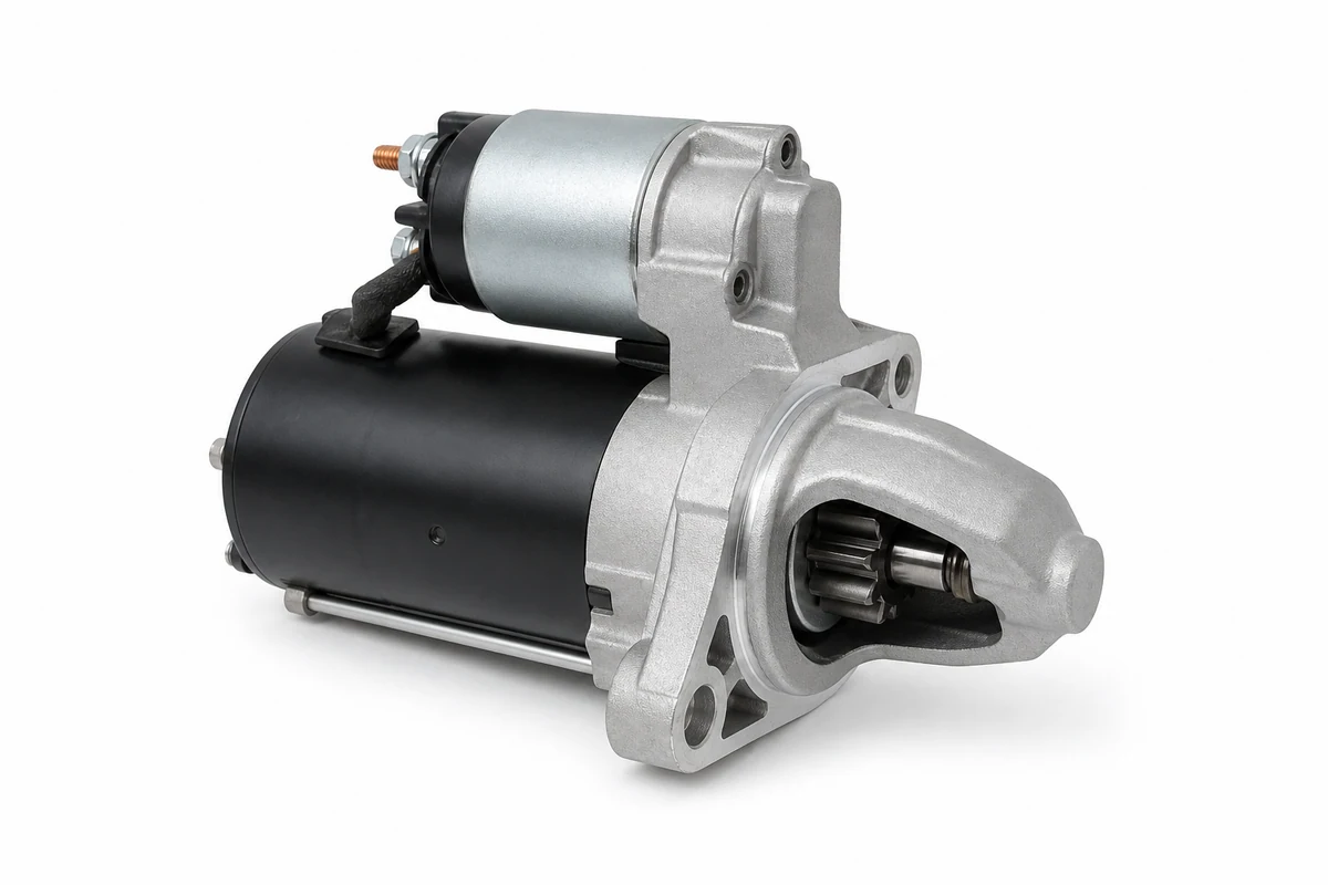 Hyundai Santa Fe Starter Motor replacement part identification image