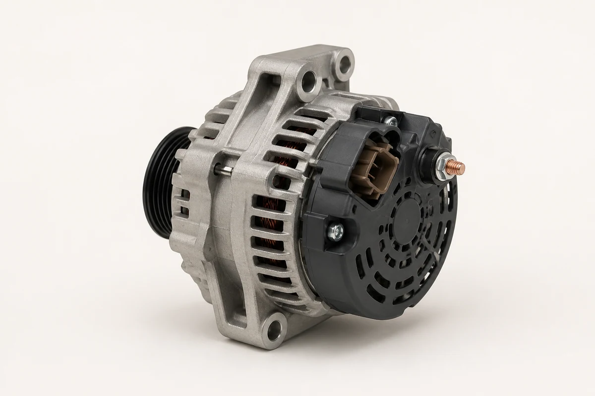 Nissan Navara Alternator replacement part identification image