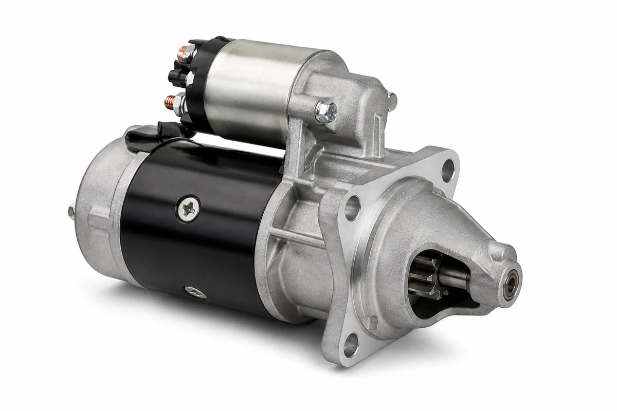 Nissan Navara Starter Motor replacement part identification image