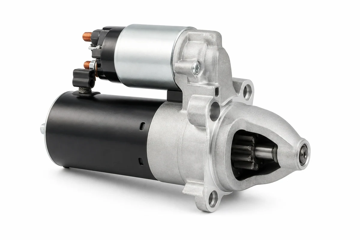 Nissan X-Trail Starter Motor replacement part identification image