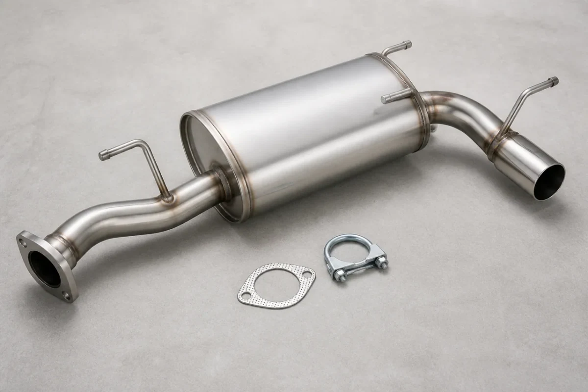 Unbranded Honda Civic Exhaust Muffler product-type identification image