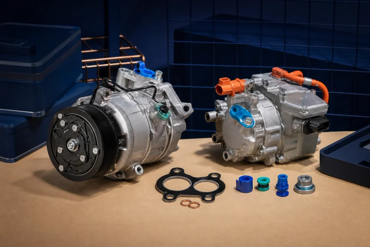 Honda CR-V A/C Compressor component reference