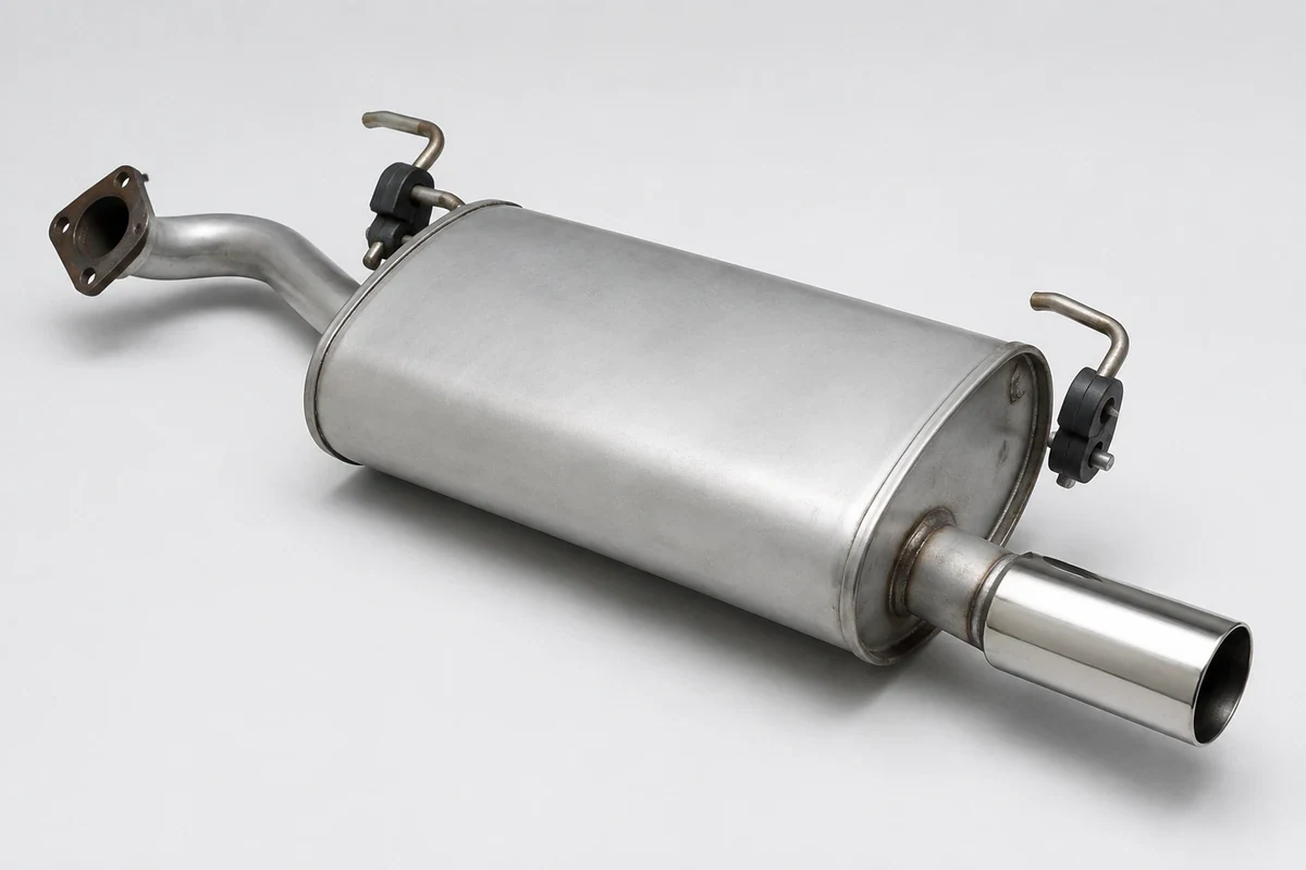 Exhaust Muffler component illustration
