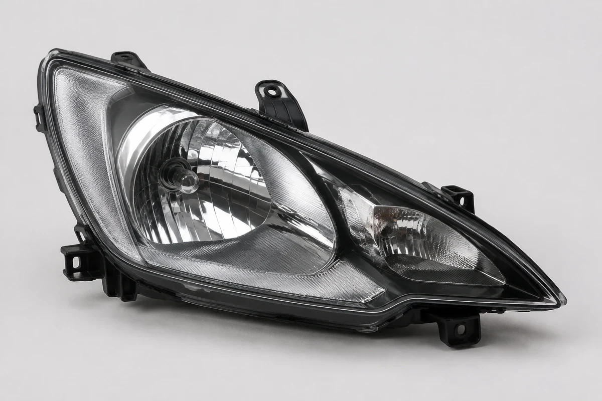 Headlights component illustration