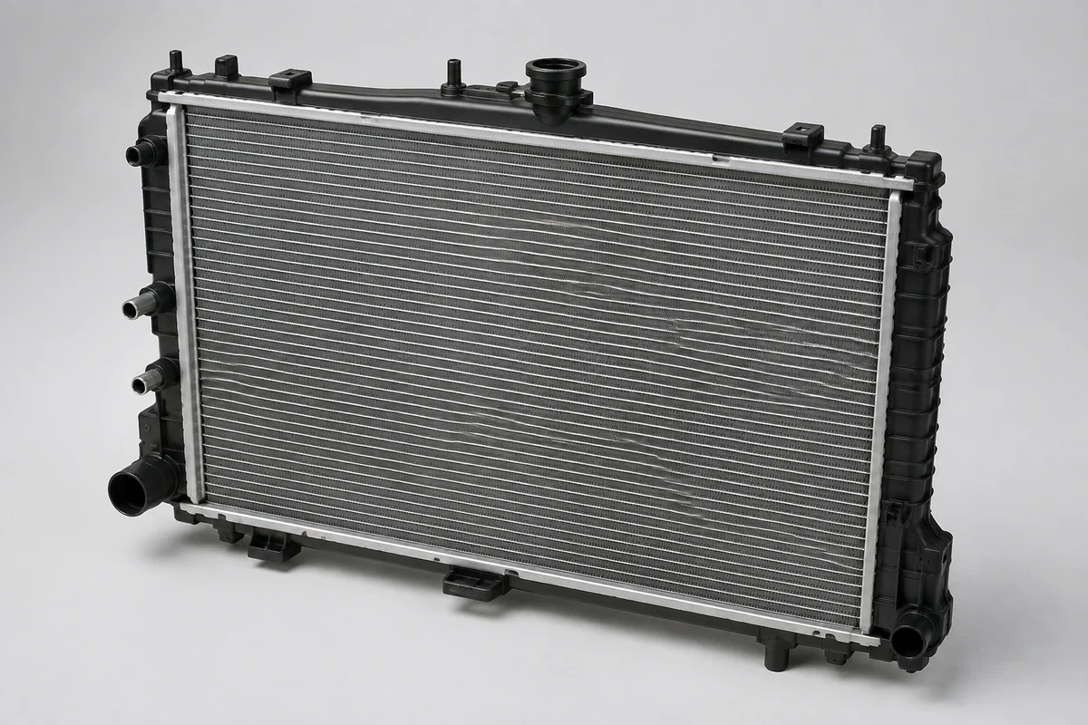 Radiator component illustration