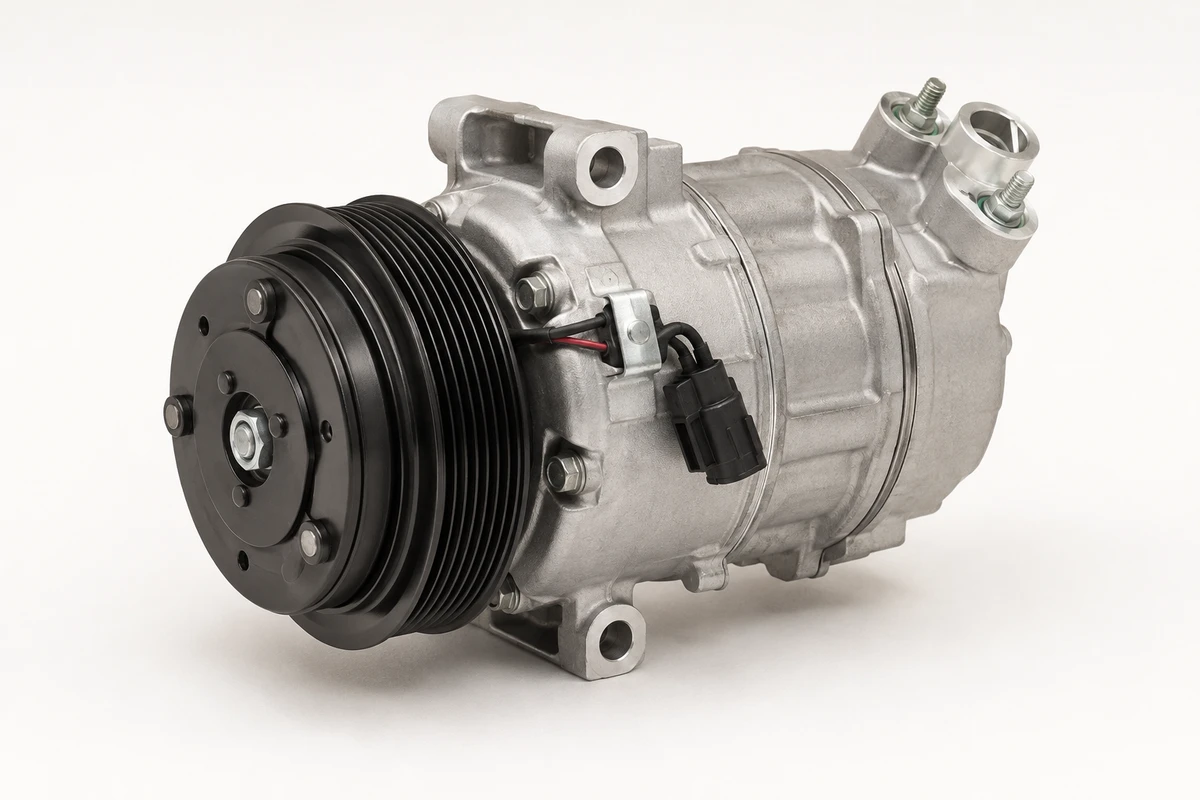 Hyundai Accent a/c compressor identification image