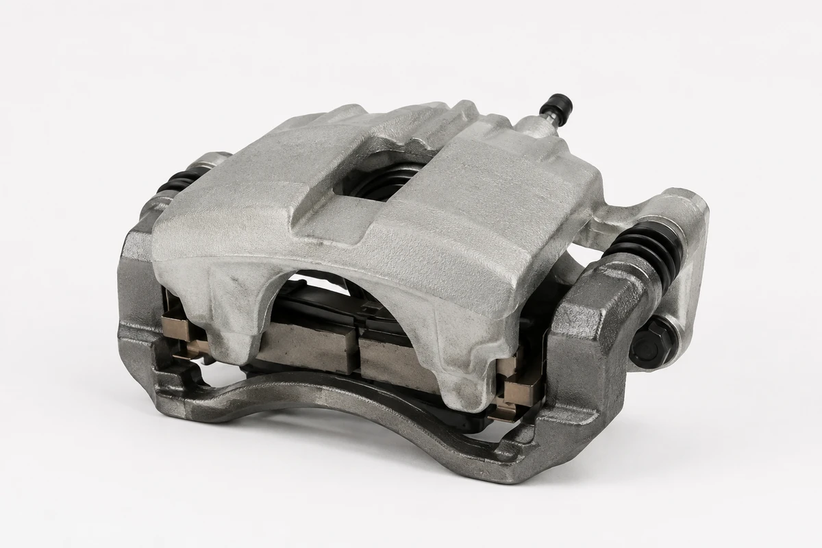 Hyundai Accent brake caliper identification image