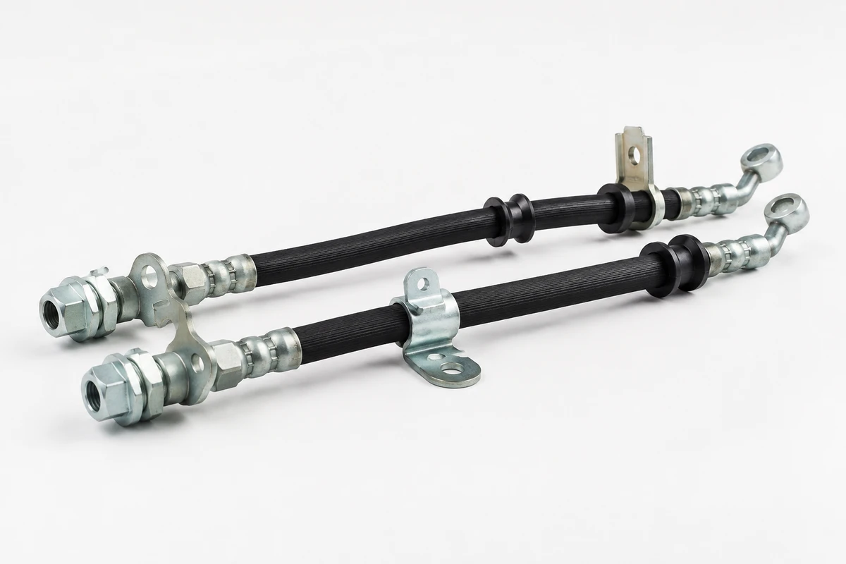 Hyundai Accent brake hose identification image