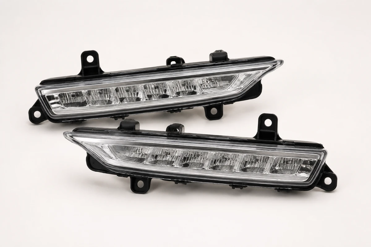 Hyundai Accent daytime running lights identification image