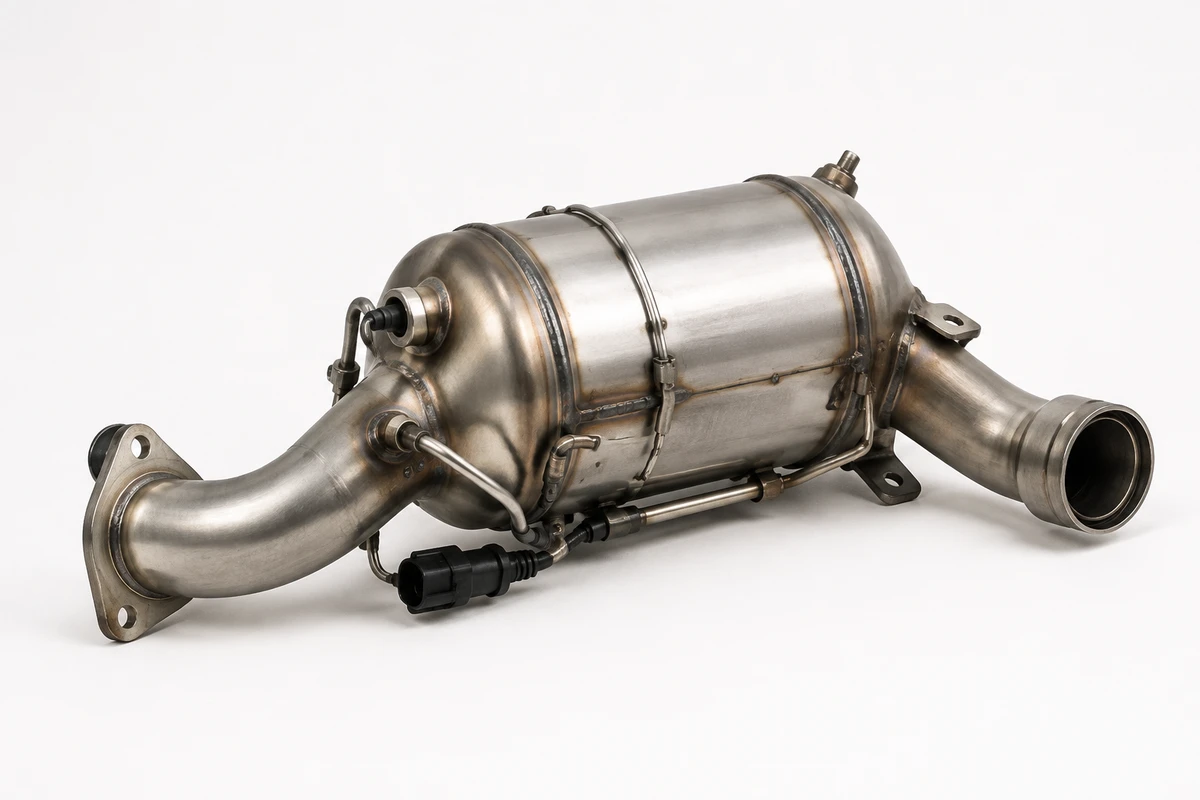 Hyundai Accent diesel particulate filter identification image