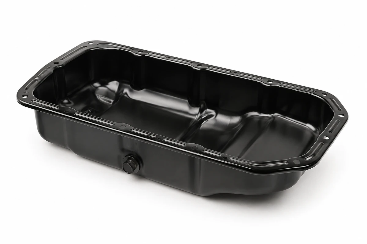 Hyundai Accent engine oil pan identification image