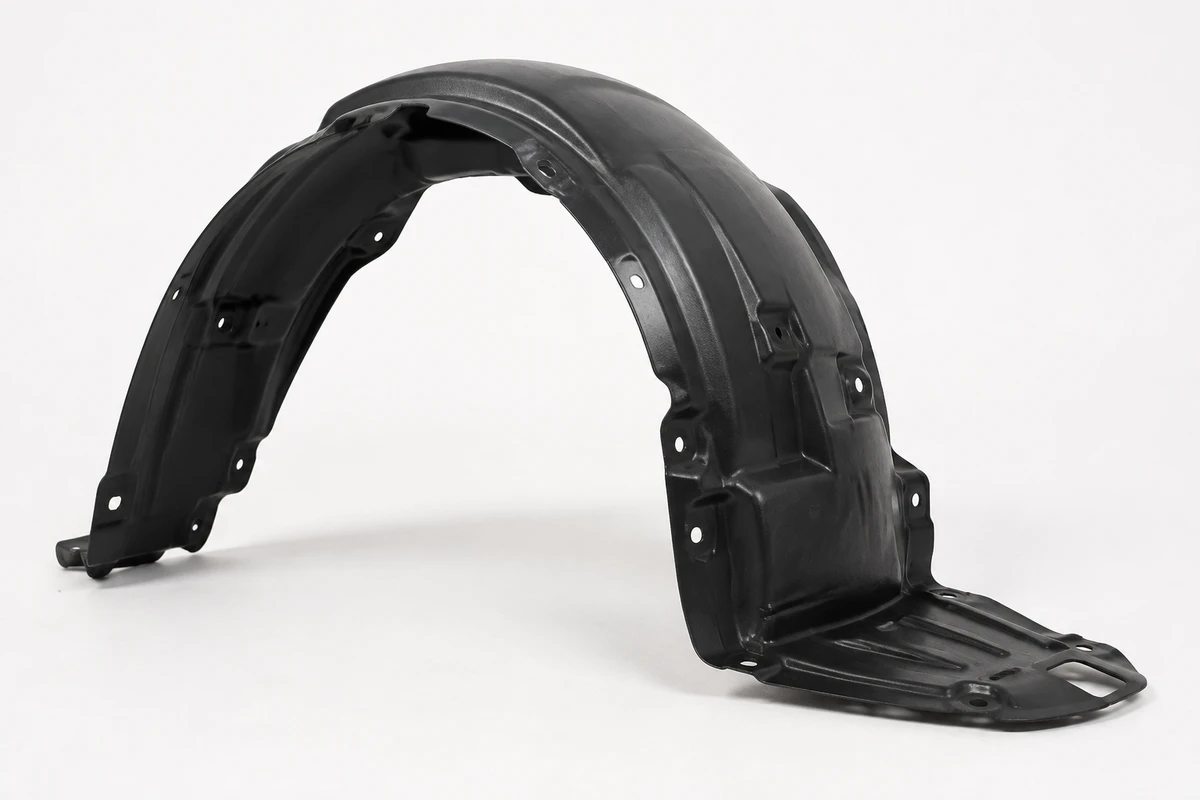 Hyundai Accent fender liner / splash shield identification image