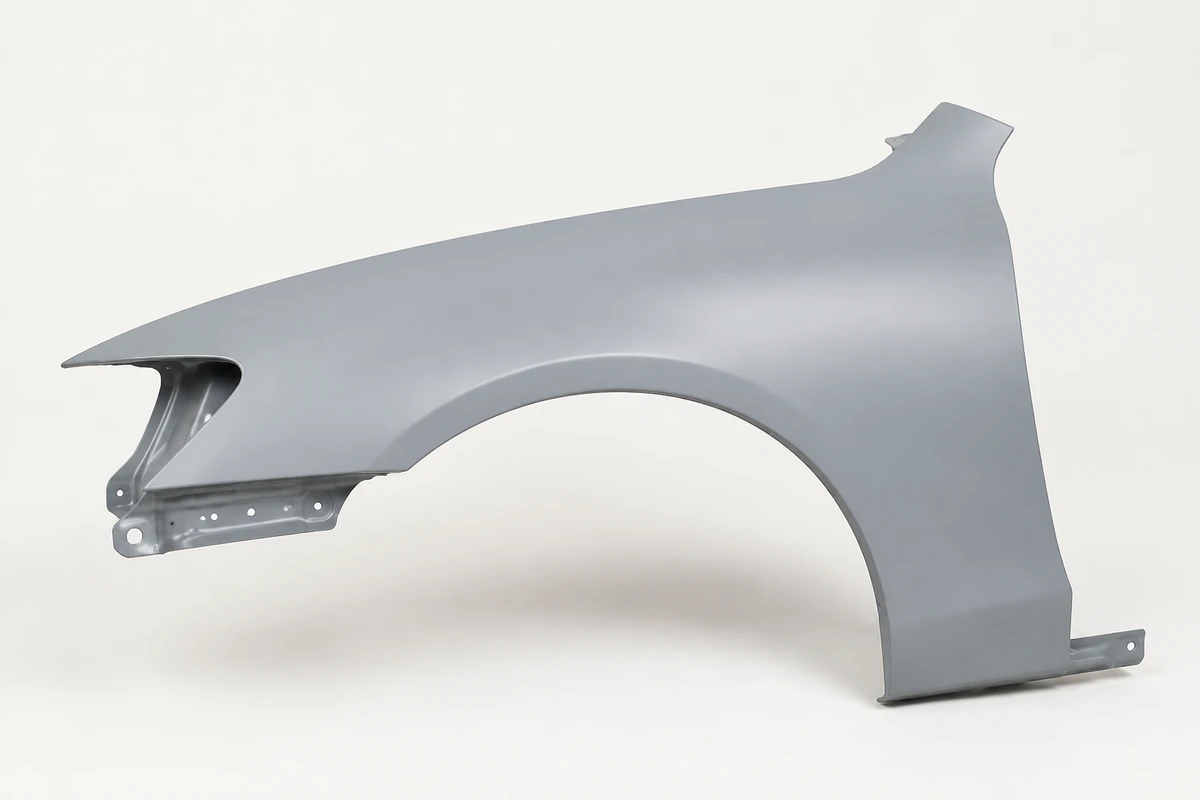Hyundai Accent front fender identification image
