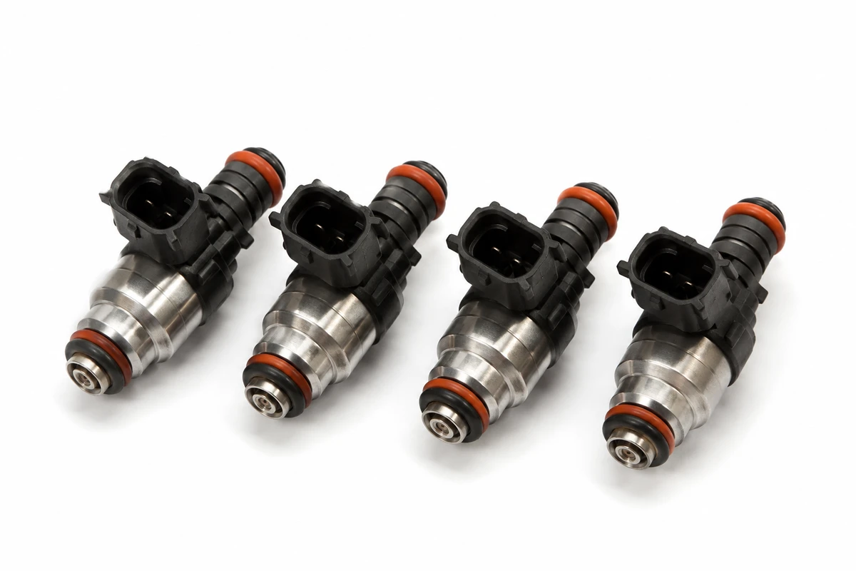 Hyundai Accent fuel injector identification image