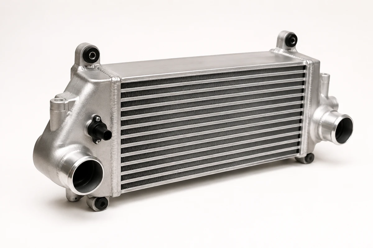 Hyundai Accent intercooler / charge-air cooler identification image