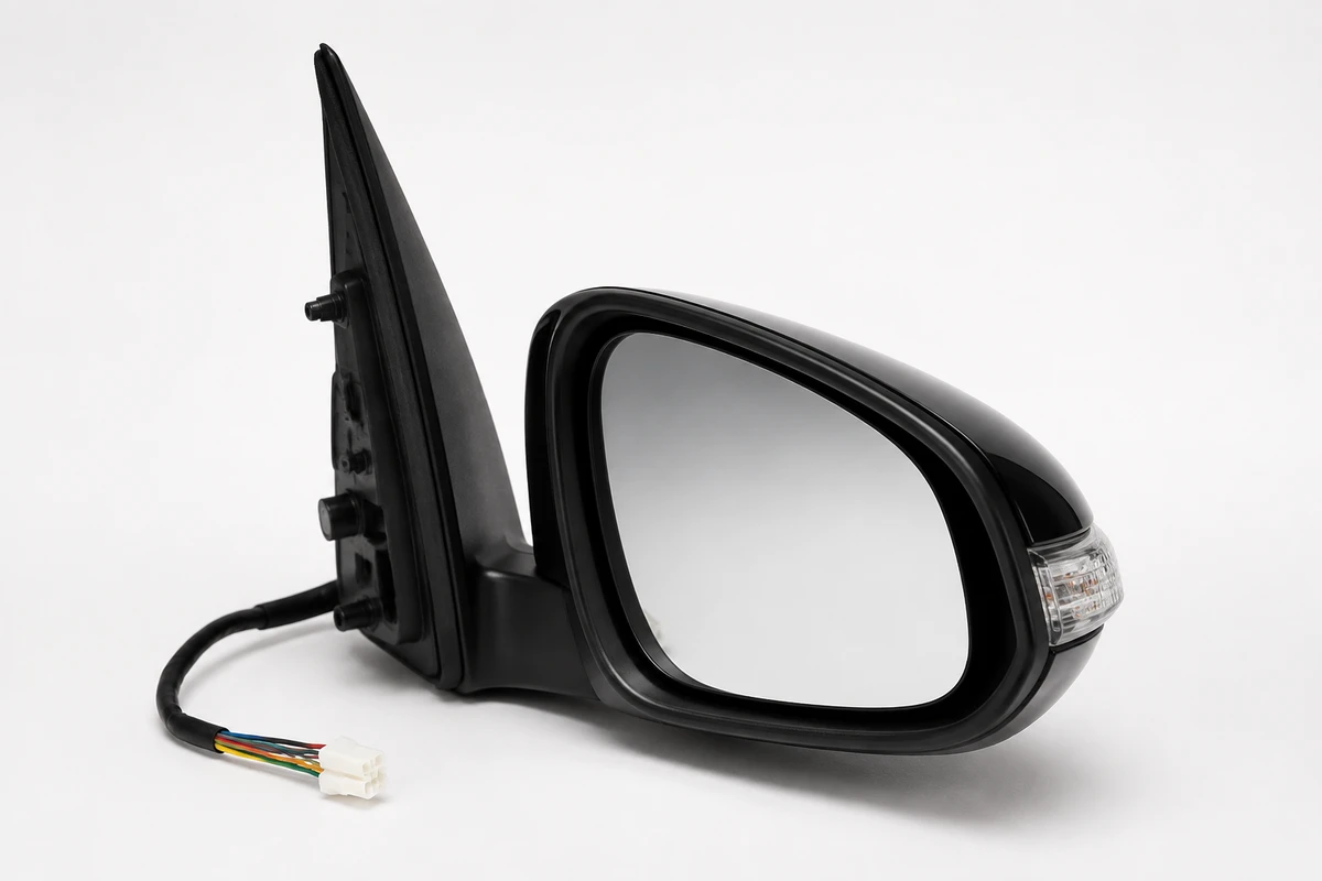 Hyundai Accent side mirror identification image