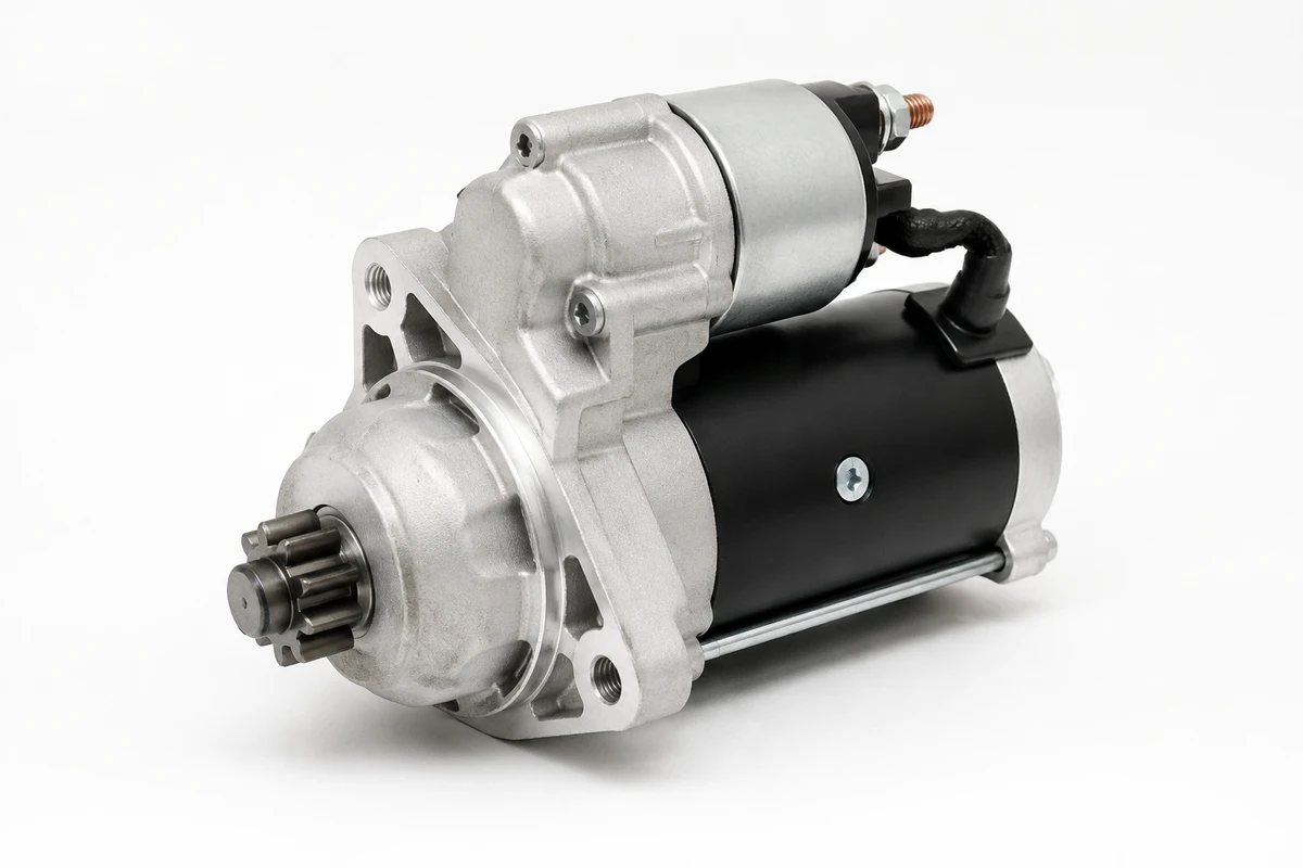 Hyundai Accent starter motor identification image