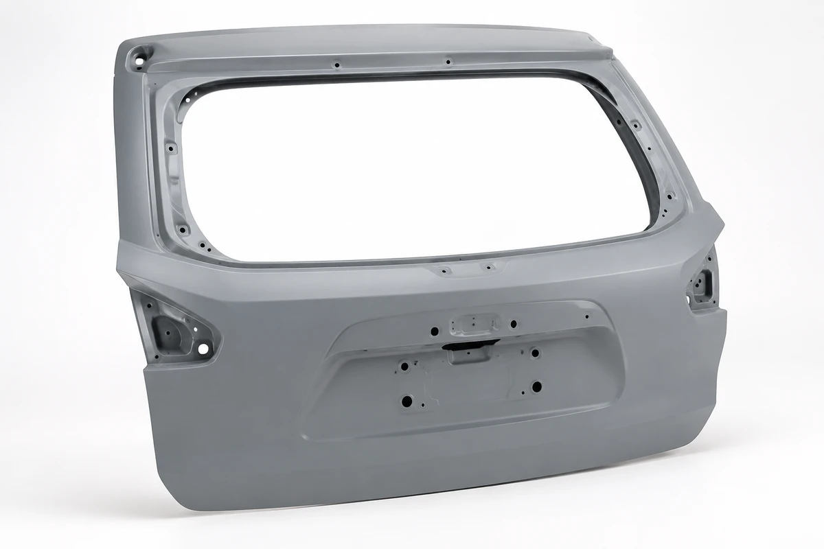 Hyundai Accent tailgate / hatch door identification image