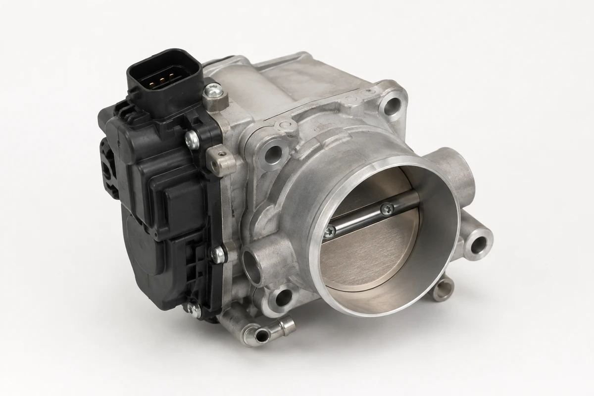 Hyundai Accent throttle body identification image
