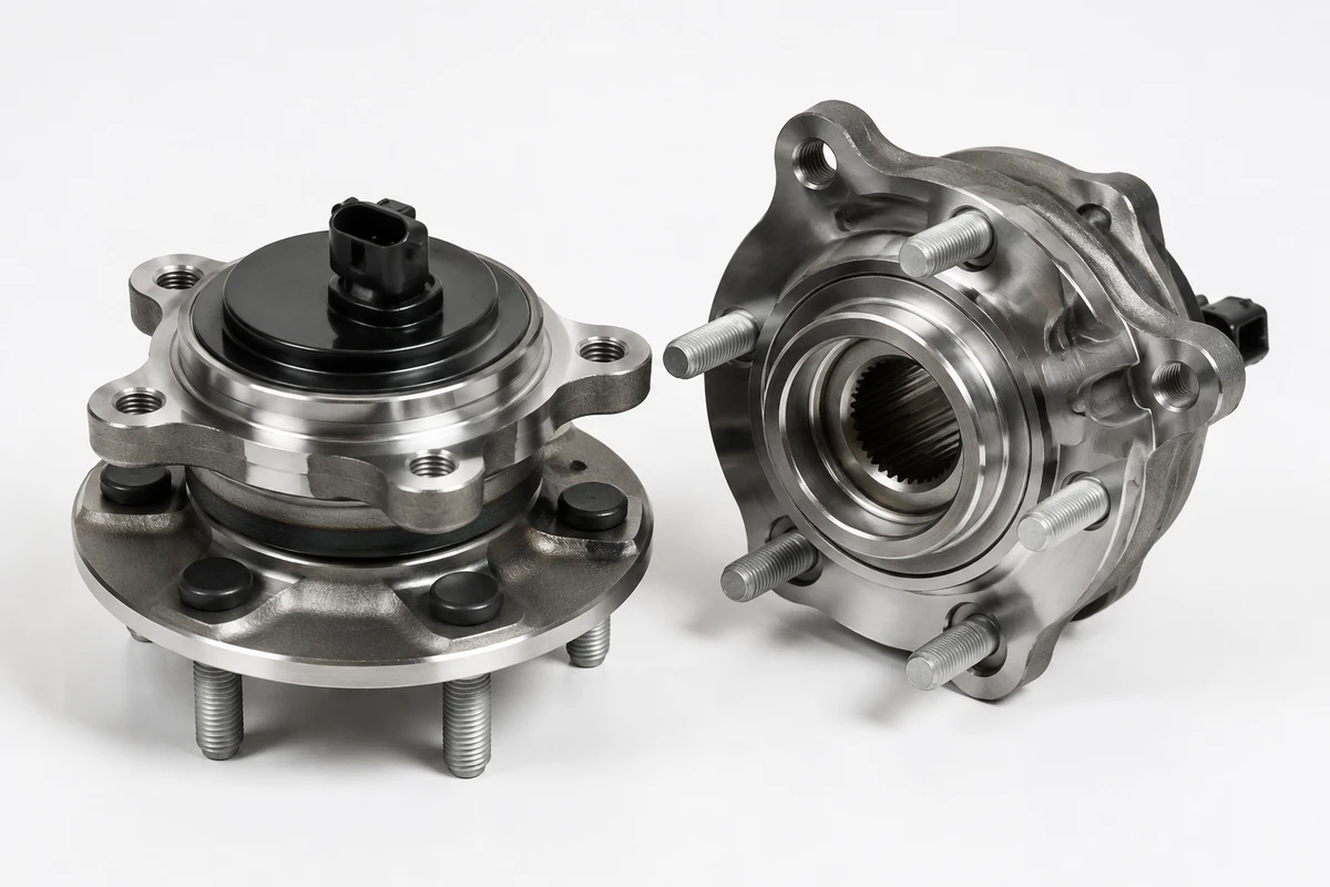 Hyundai Accent wheel hub / bearing identification image