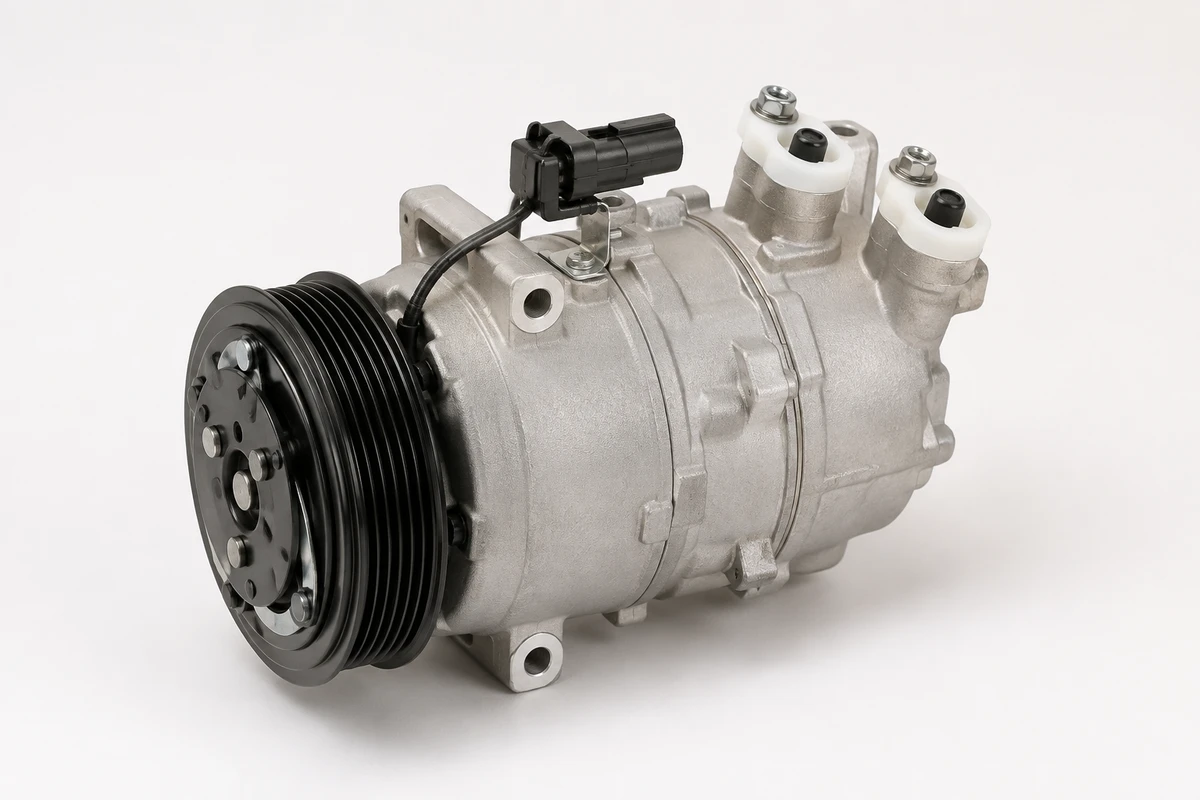 Hyundai Elantra a/c compressor identification image