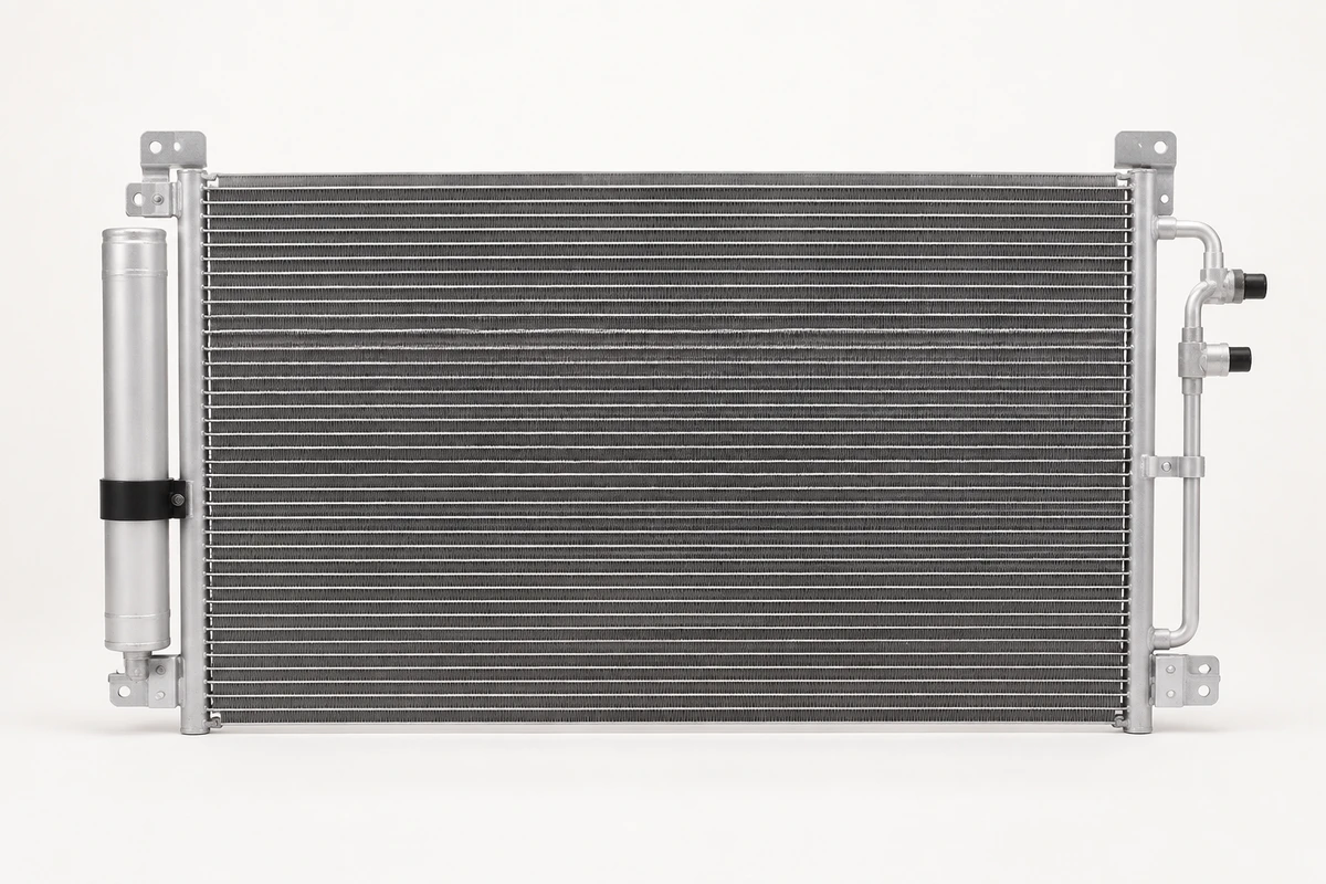 Hyundai Elantra a/c condenser identification image