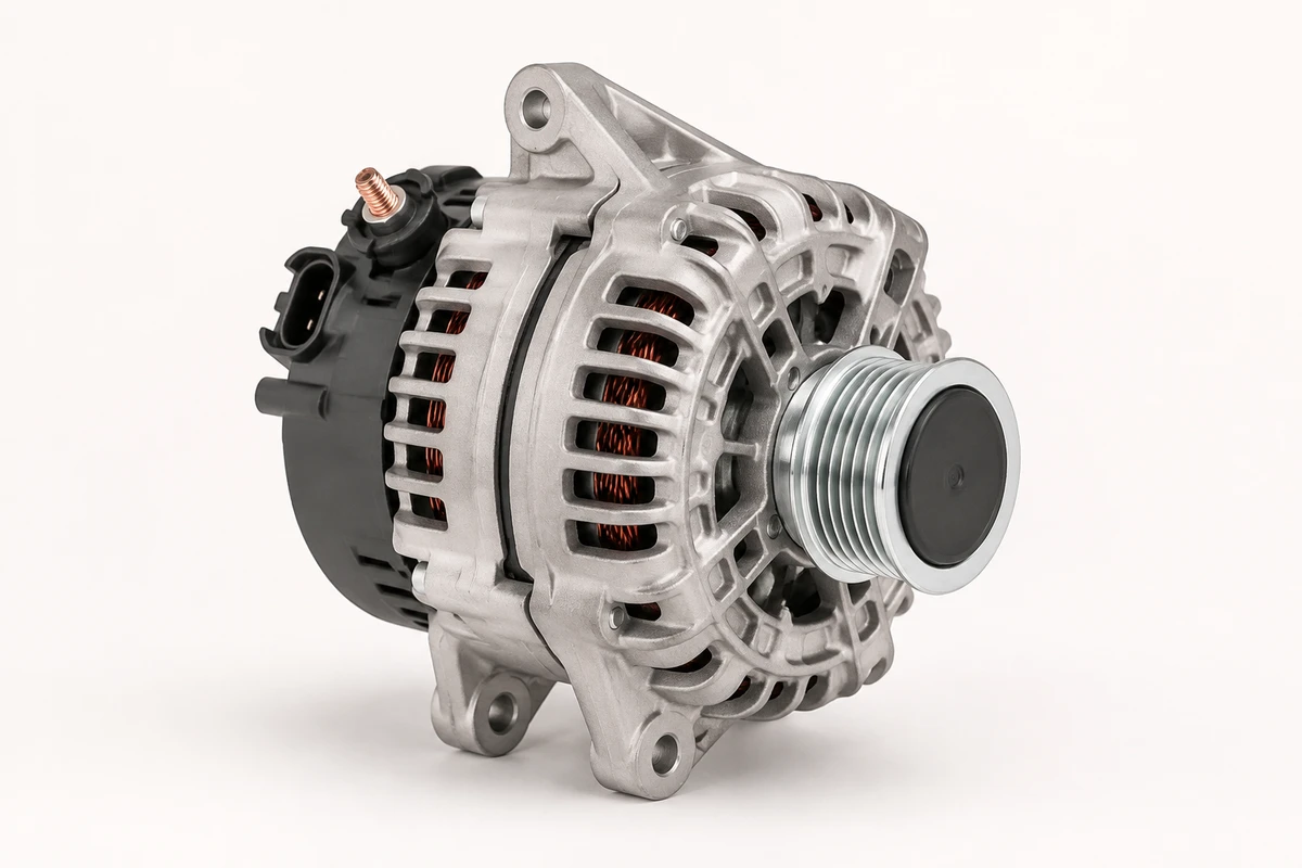 Hyundai Elantra alternator identification image