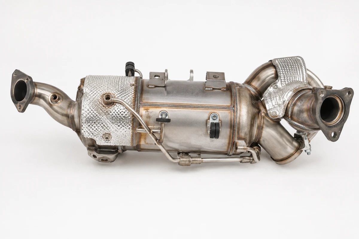 Hyundai Elantra diesel particulate filter identification image