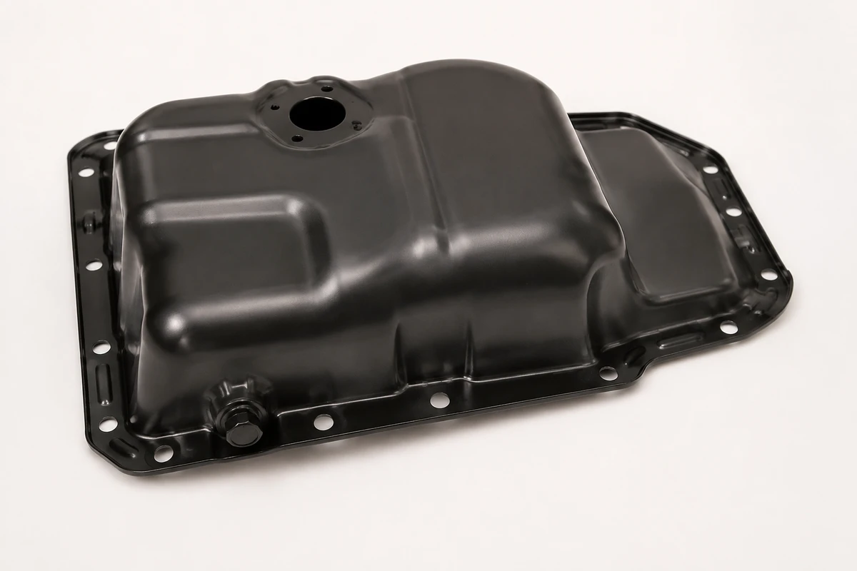 Hyundai Elantra engine oil pan identification image