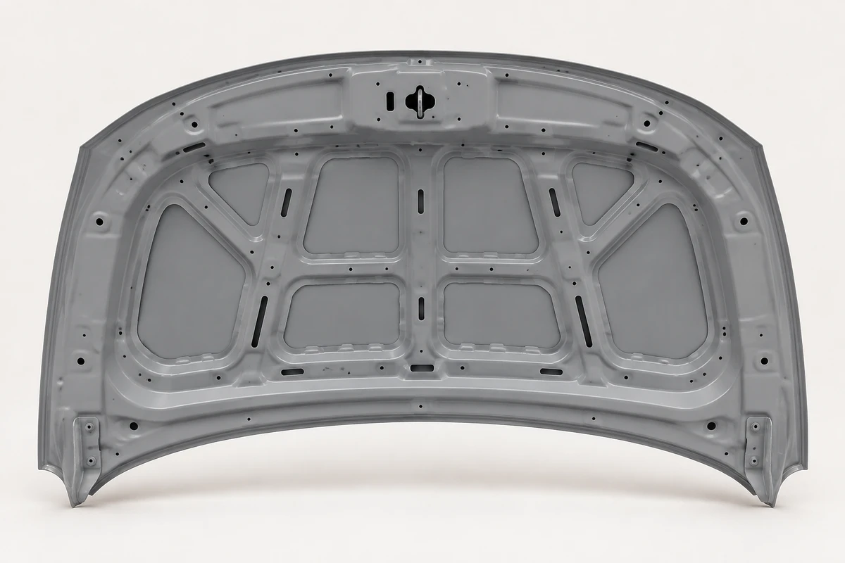 Hyundai Elantra hood panel identification image