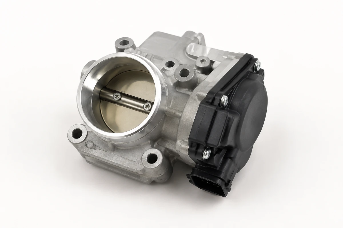 Hyundai Elantra throttle body identification image