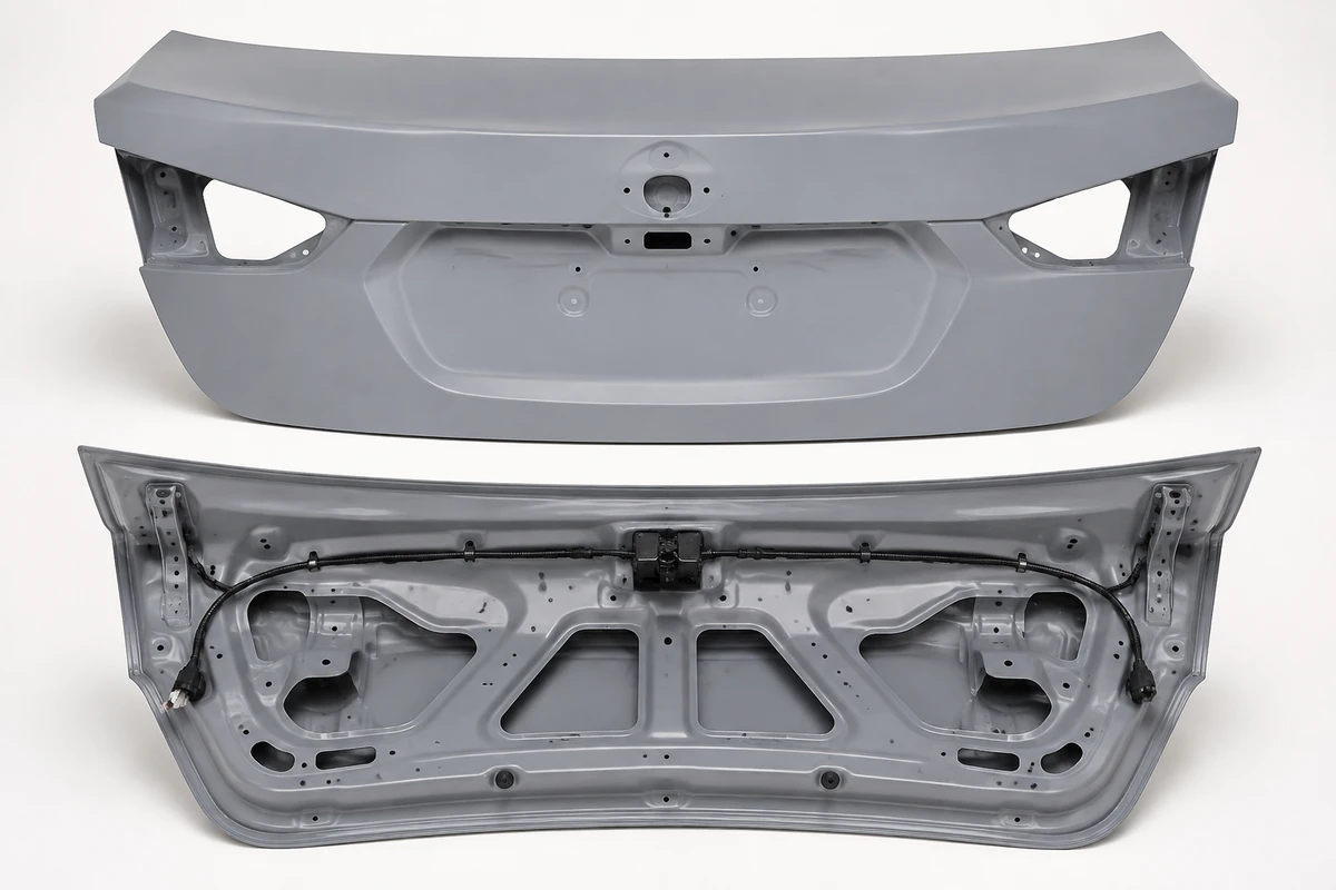 Hyundai Elantra trunk lid identification image