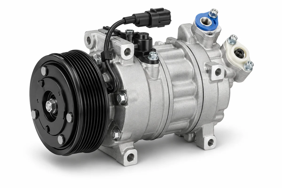 Hyundai Santa Fe A/C Compressor component reference