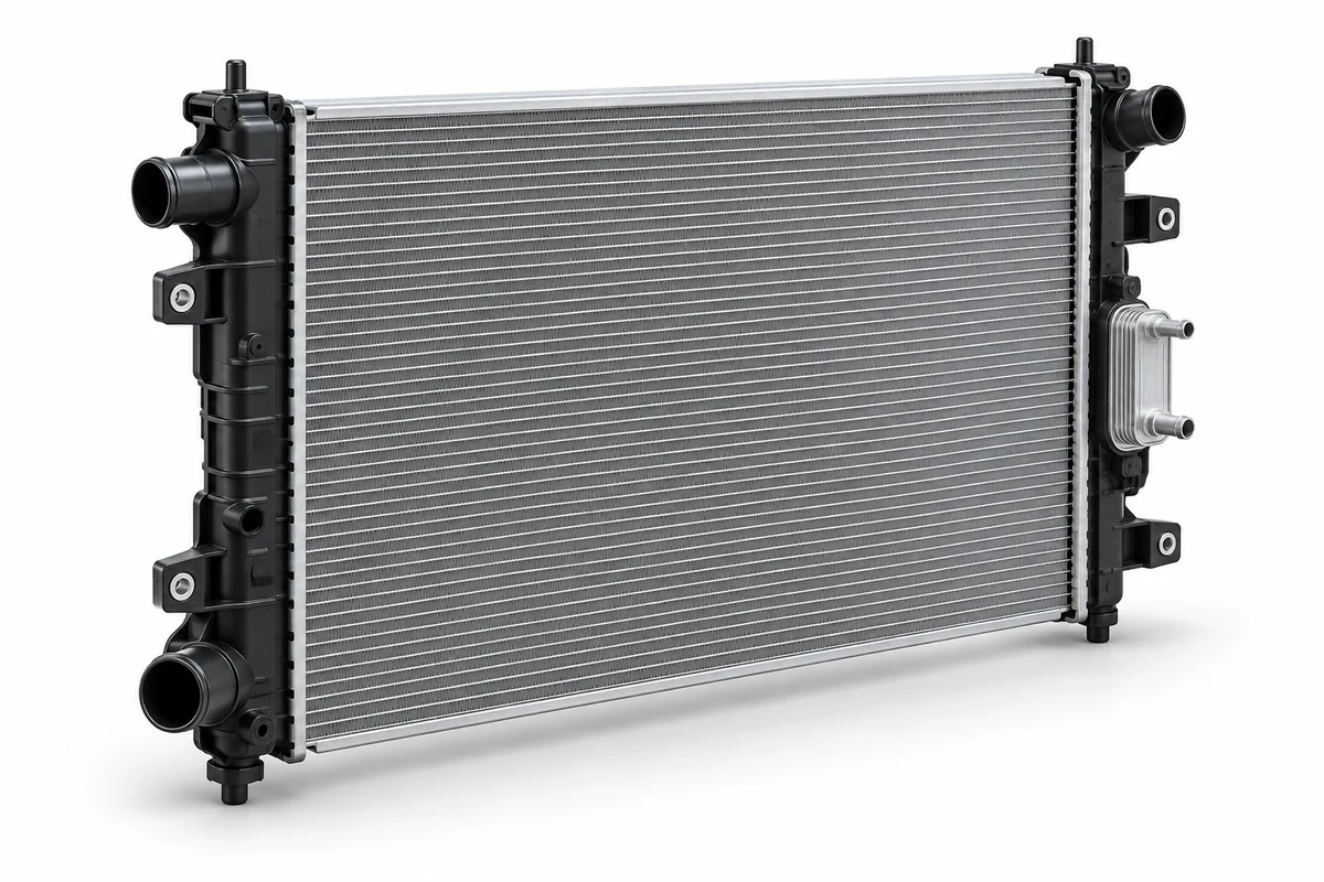 Hyundai Santa Fe Radiator component reference
