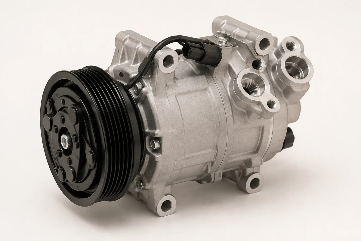 Hyundai Tucson a/c compressor identification image