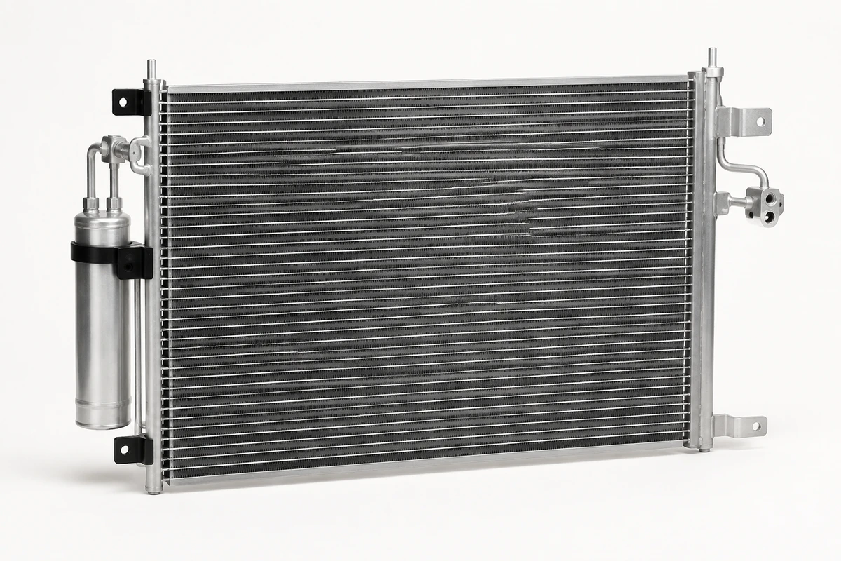 Hyundai Tucson a/c condenser identification image