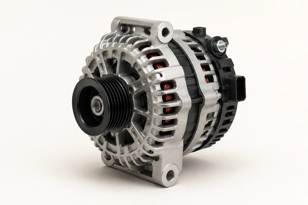 Hyundai Tucson alternator identification image