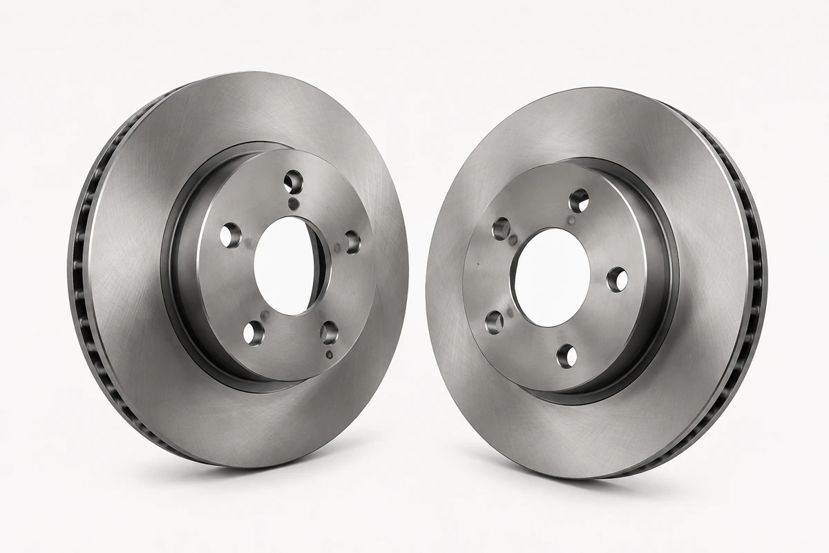 Hyundai Tucson brake discs identification image
