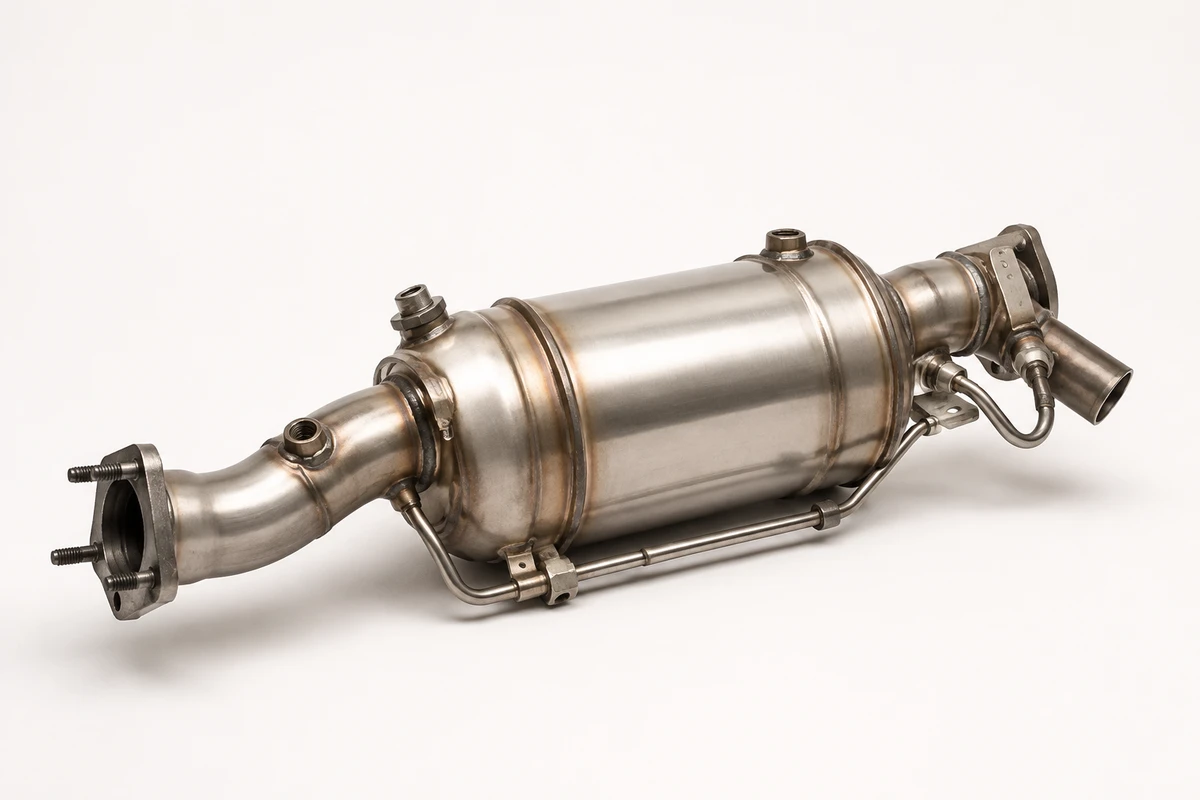 Hyundai Tucson diesel particulate filter identification image